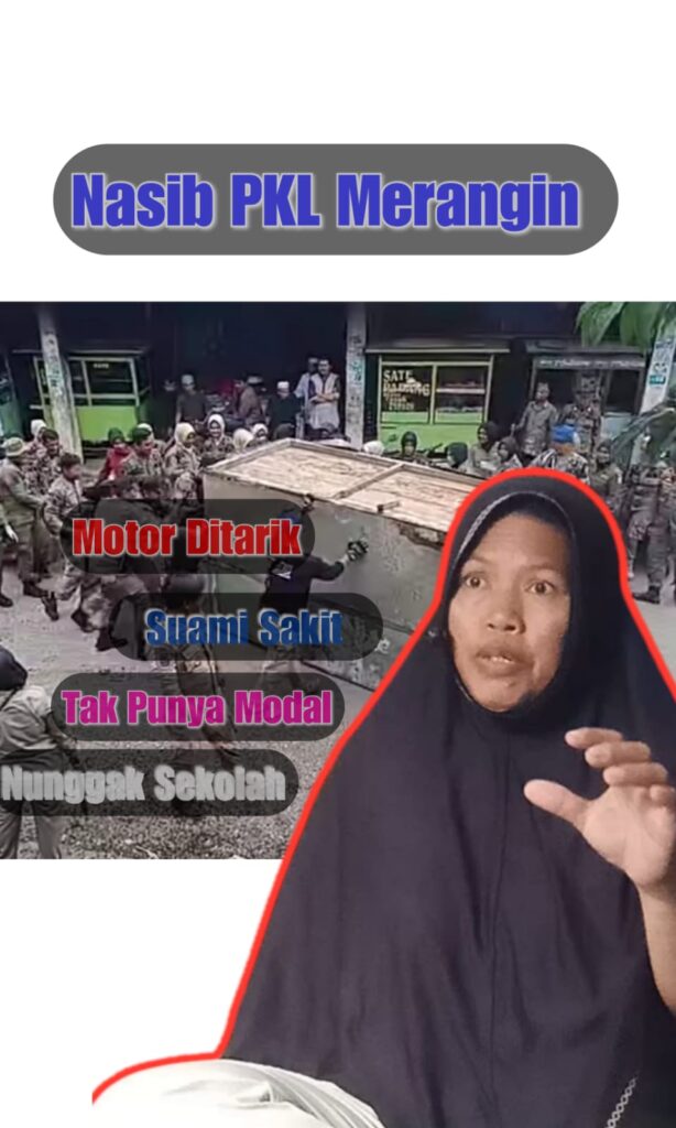 Kisah Pilu PKL Bangko, Suami Sakit, Sekolah Anak Terancam
