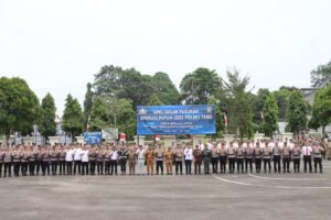 Kapolres Tebo Pimpin Apel Gelar Pasukan Operasi Patuh Tahun 2025
