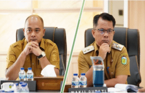 Cegah Karhutla, Bupati dan Wabup Tebo Ikuti Rapat Virtual Bersama Pusat