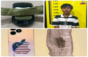 Satresnarkoba Polres Kerinci Tangkap Pengedar Ganja, Transaksi via COD