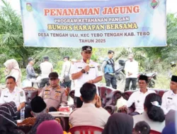 Ketahanan Pangan dari Desa: Wabup Nazar Efendi Kawal Penanaman Jagung di Desa Tengah Ulu