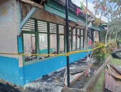 Kebakaran Hanguskan SMP Negeri 20 Kota Jambi, Tiga Ruang Kelas Ludes