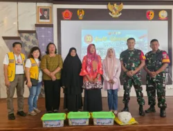 TNI dan Lions Club Berbagi Berkah Jelang HUT ke-80 TNI di Bungo