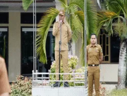Wabup Tebo Nazar Efendi, SE.M.Si Pimpin Apel Bersama, Ingatkan ASN Jaga Kamtibmas dan Selaraskan Program
