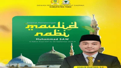 Ketua DPRD Tebo Ajak Warga Teladani Akhlak Nabi di Momentum Maulid