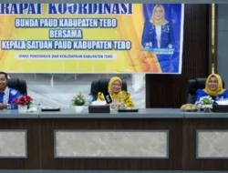 Bunda PAUD Tebo Pimpin Rakor Bersama Kepala Satuan PAUD