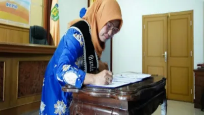 Bunda PAUD Kabupaten Tebo Nur Chasanah Tanda Tangani MoU Penyelenggaraan Layanan PAUD Bermutu