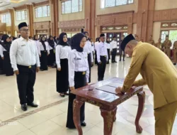 376 PPPK di Tebo Resmi Terima SK dari Bupati Agus Rubiyanto