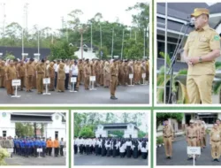 Pemkab Tebo Gelar Apel Senin Bersama, Dipimpin Plt Sekda