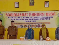 Ketua TP PKK Kabupaten Tebo Nur Chasanah, S.P., M.M., Pimpin Sosialisasi Menu B2SA Berbasis Lokal
