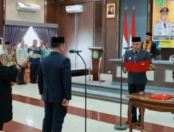 Bupati Tebo Agus Rubiyanto Lantik Penjabat Sekda dan Lima Penjabat Kepala Desa