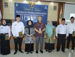 Plt Kadinsos P3A Tebo Drs. Taufik Khaldi Hadiri Pelantikan 44 PPPK Kemensos