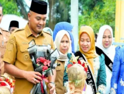Wujudkan Sekolah Ramah Anak, Bupati Agus Rubiyanto Resmikan TK Negeri Sari Mulya
