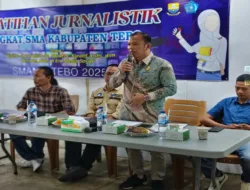 Wakil Ketua I DPRD Tebo Ihsanudin, S.P Dorong Pelajar Melek Jurnalistik dan Bijak Bermedia Sosial
