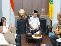 Bupati Tebo Agus Rubiyanto Terima Kunjungan BPK Provinsi Jambi dalam Entry Meeting Pemeriksaan Keuangan Daerah