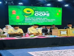 Wabup Nazar Efendi Semarakkan Milad ke-9 Majelis OOPS di Unit 5