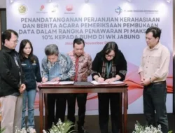 Proses PI 10% WK Jabung Kian Dekat, PetroChina dan BUMD Jambi Sepakati Pembukaan Data