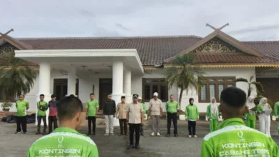 Tebo Kirim Kontingen ke TLTD Kwarda Jambi, Wabup Nazar Efendi Lakukan Pelepasan