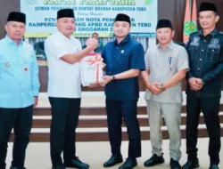 DPRD Kabupaten Tebo Gelar Paripurna Penyampaian Nota Pengantar RAPBD TA 2026
