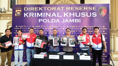 Polda Jambi Ungkap Dugaan Tindak Pidana Migas, Pelangsiran Solar Subsidi di SPBU Lubuk Landai