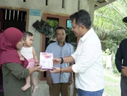 Wabup Tebo Serahkan Bantuan S4 Genting untuk Keluarga Anak Berisiko Stunting