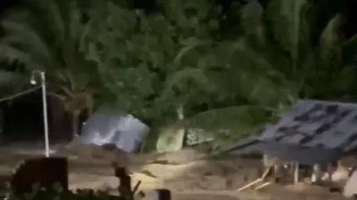 Banjir Bandang Hantam Batang Asai, Sarolangun Jambi, Sejumlah Rumah Rusak