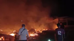 Kebakaran Hebat di Tanjabtim Hanguskan Dua Rumah dan Bedeng 8 Pintu, Satu Warga Meninggal Dunia