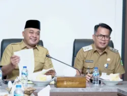 Bupati dan Wabup Tebo Ikuti Rakor Pengendalian Inflasi Nasional