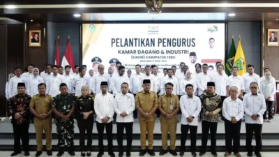 Bupati Tebo Lantik Pengurus KADIN Kabupaten Tebo Periode 2026–2031