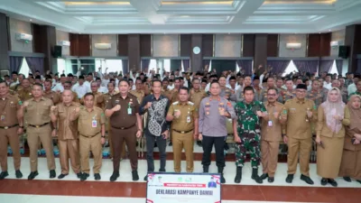 Deklarasi Damai Pilkades 2026, Wabup Tebo Ingatkan Pentingnya Kerukunan Masyarakat
