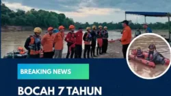 Bocah 7 Tahun Tenggelam di Sungai Batang Tembesi, Warga dan Tim SAR Masih Lakukan Pencarian