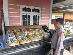 Polres Kerinci Bongkar Sindikat Penyelewengan Solar Subsidi, 59 Jerigen Diamankan