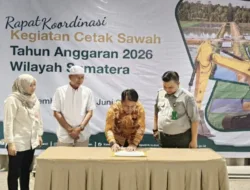 Wabup Tebo Dorong Percepatan Program Cetak Sawah, Hadiri Rakor di Palembang