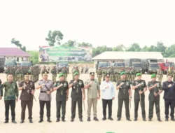 Bupati dan Wakil Bupati Tebo Hadiri Sertijab Danyonif TP 844/KB, Perkuat Sinergi untuk Daerah