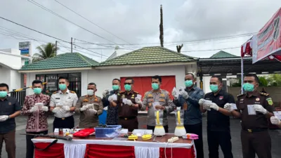 Barang Bukti 24 Perkara Inkrah Dimusnahkan, Kejari Sungai Penuh Tegaskan Komitmen Penegakan Hukum