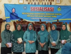 Ketua TP PKK Tebo Dorong Penguatan Peran Dasawisma Melalui Revitalisasi SIGADIS