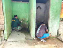 Satgas TMMD Ke-129 Mulai Rehabilitasi MCK untuk Tingkatkan Sanitasi Warga