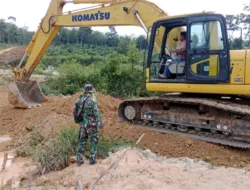 TMMD Ke-129 Terus Berjalan, Progres Jalan di Tanjung Agung Sudah 50 Persen