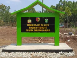Hari ke-11 TMMD Ke-129, Tugu Prasasti Resmi Tuntas Dibangun