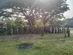 Satgas TMMD Kodim 0416/Bungo Tebo Mantapkan Kesiapan Lewat Apel Pagi