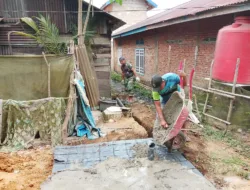 Septic Tank RTLH Mulai Rampung, Satgas TMMD Hadirkan Harapan Hidup Lebih Sehat