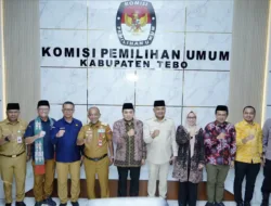 Ketua DPRD Tebo Hadiri Peresmian Gedung Baru KPU, Tegaskan Dukungan terhadap Penguatan Demokrasi