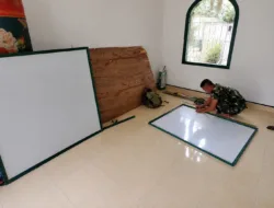 Rehab Langgar Al-Hikmah, Satgas TMMD Juga Siapkan Sarana Belajar Mengaji