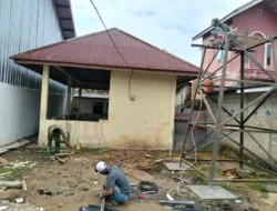 Satgas TMMD Rakit Tower Tandon, Akses Air Bersih Warga Tanjung Agung Segera Terwujud