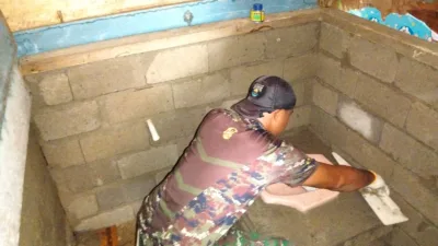 Rehabilitasi RTLH Masuki Tahap Akhir, Satgas TMMD Tuntaskan Fasilitas Sanitasi