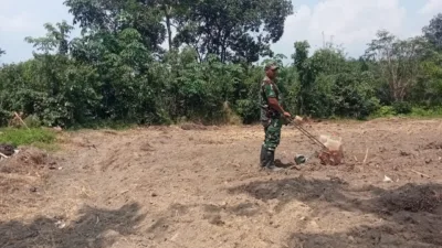 TMMD 129 Tak Hanya Bangun Infrastruktur, Satgas Bersama Warga Perkuat Ketahanan Pangan