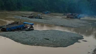 Sungai Merangin Makin Marak Aktivitas Dompeng, Warga Resah Soroti Lemahnya Penindakan