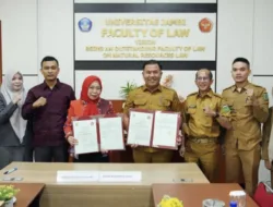 Perkuat Sinergi Akademik dan Pemerintahan, Sekda Tebo Teken PKS dengan FH UNJA