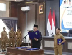 Sekda Tebo Lantik Penjabat Kepala Desa dan Anggota BPD
