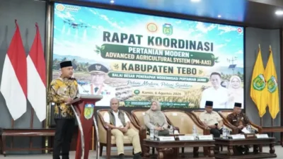 Bupati Tebo Dorong Pertanian Modern untuk Tingkatkan Produktivitas dan Kesejahteraan Petani